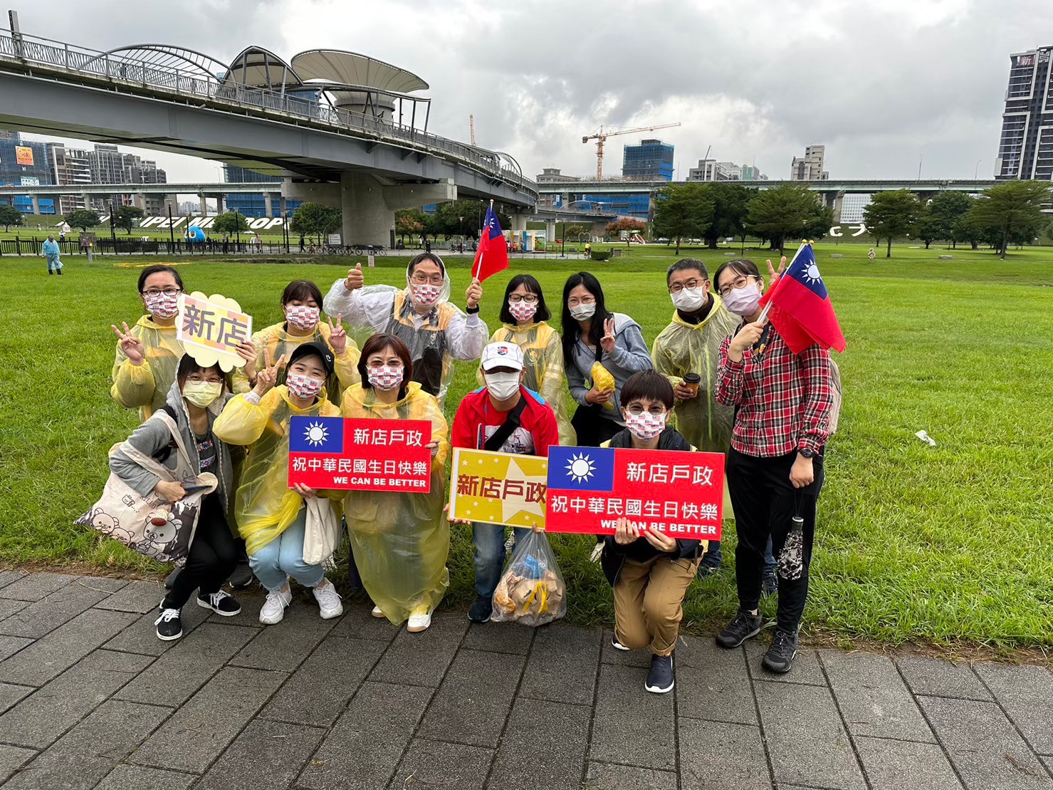 111年國慶升旗活動，照片共1張